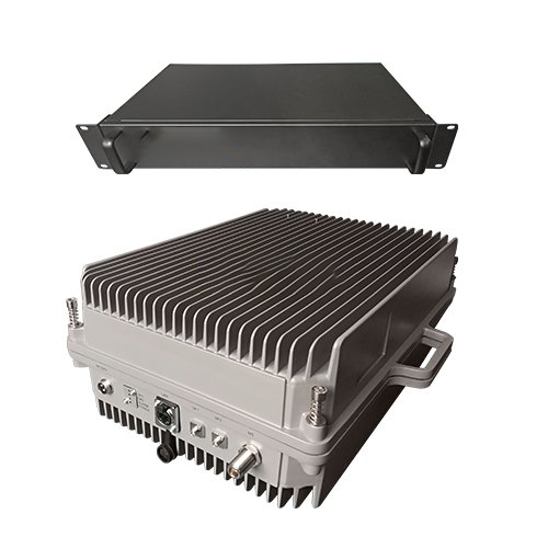  栖霞350M PDT消防集群警用数字光纤直放站近远端机