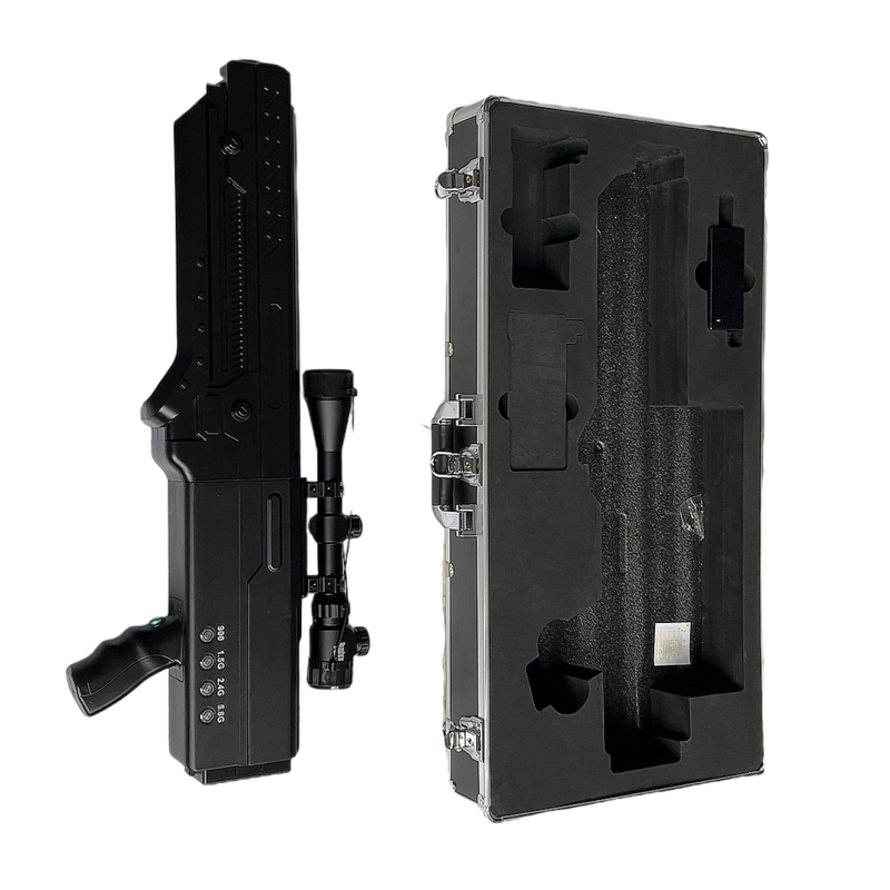  栖霞手持便携式枪型低空防御反制四通道A型